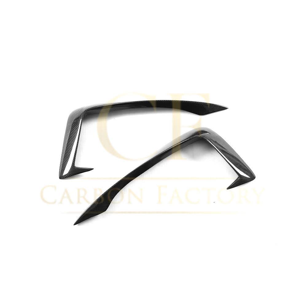 Carbon Fibre Fog Light Covers for Audi A4 B9 S Line 16-19
