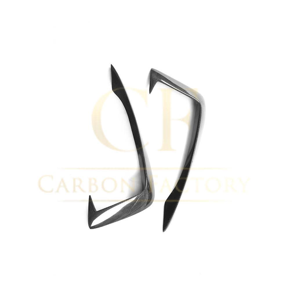 Carbon Fibre Fog Light Covers for Audi A4 B9 S Line 16-19