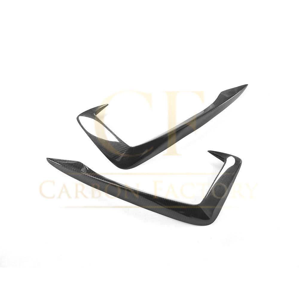 Carbon Fibre Fog Light Covers for Audi A4 B9 S Line 16-19