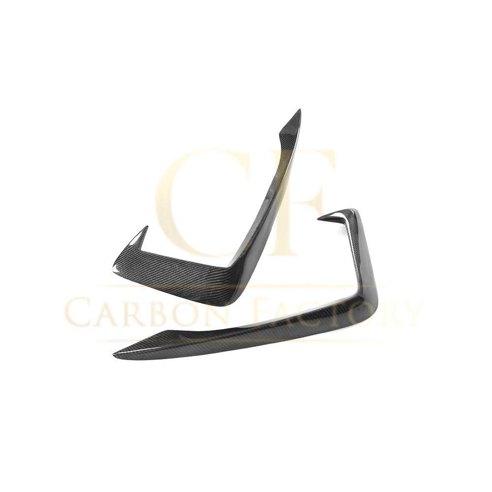 Carbon Fibre Fog Light Covers for Audi A4 B9 S Line 16-19