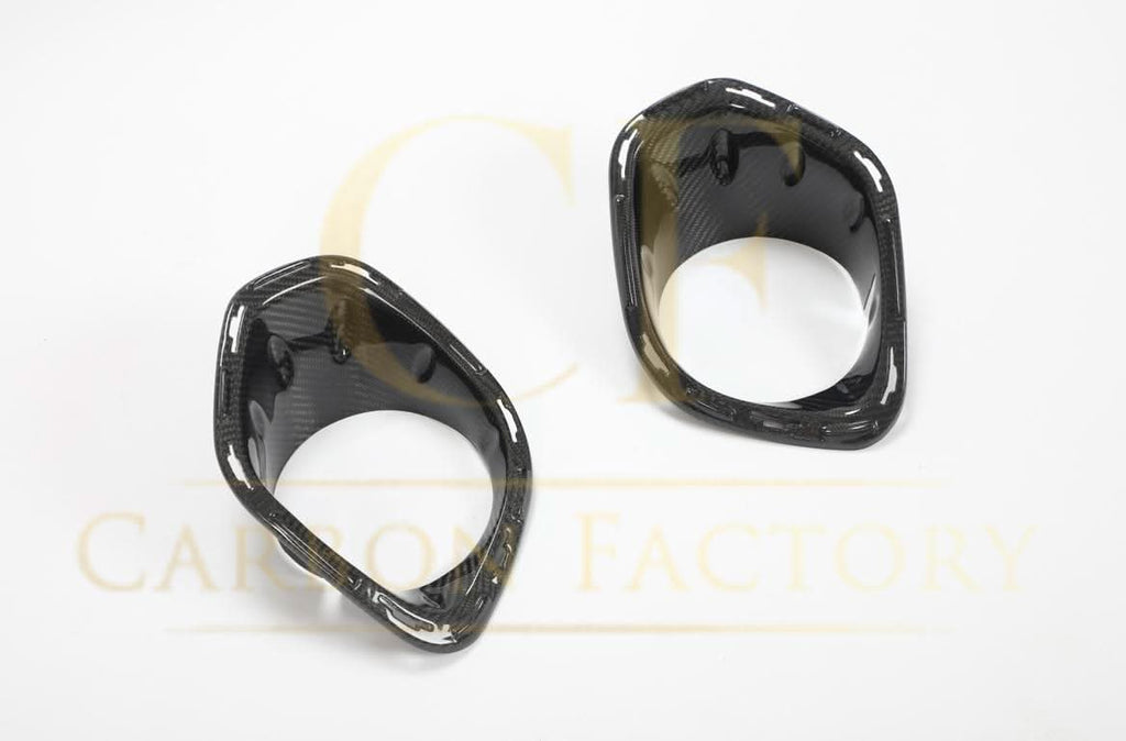 Carbon Fibre Fog Light Trims for BMW F55 F56 Mini Cooper S & JCW 14-22