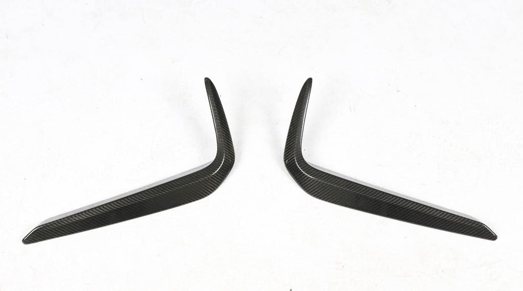 Carbon Fibre Fog Light Trims for BMW G30 G31 5 Series Pre-LCI M Sport 17-20