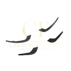 Carbon Fibre Front Bumper Canards for Audi A4 B9 S Line & S4 19-22