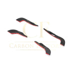 Carbon Fibre Front Bumper Canards for Audi A4 B9 S Line & S4 19-22
