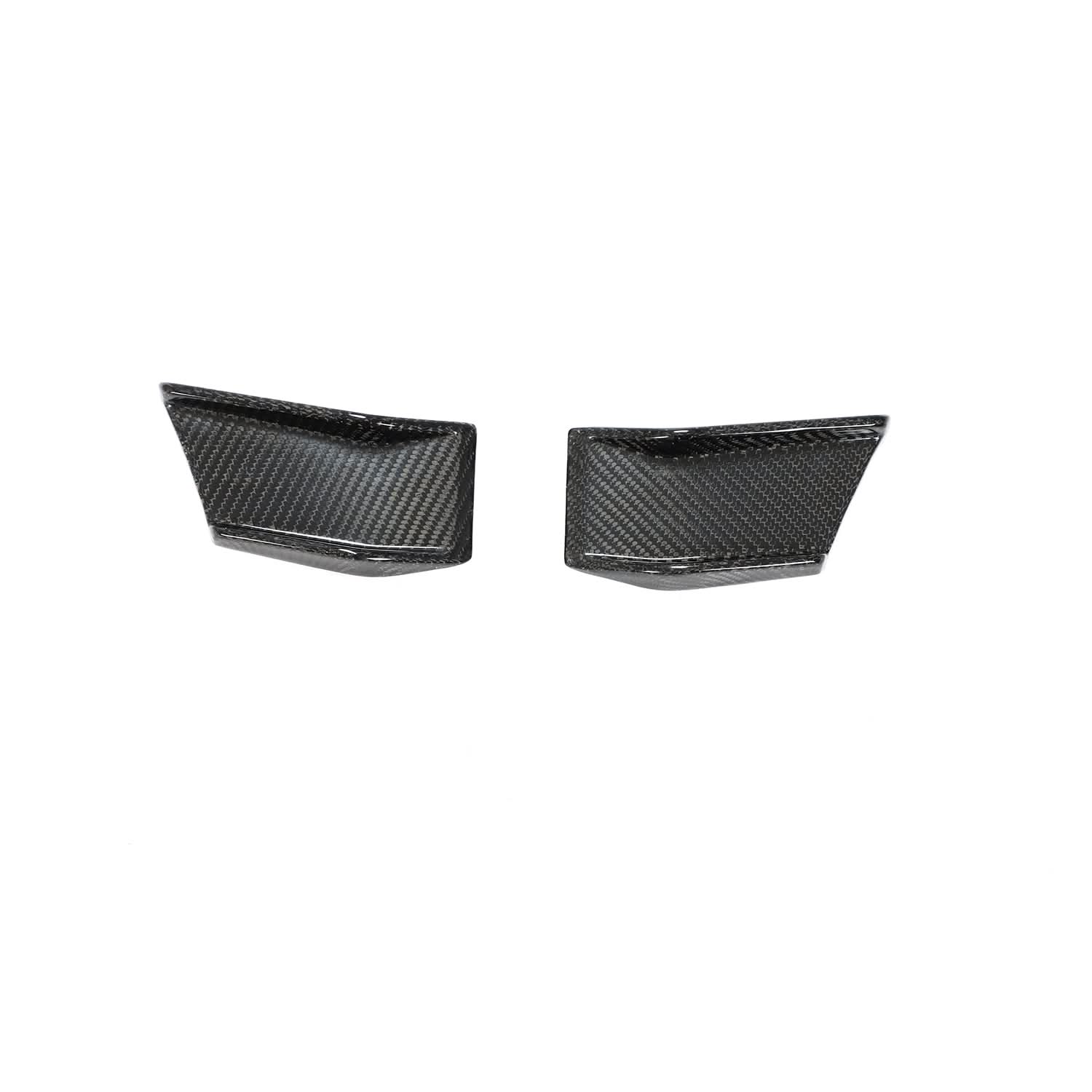 Carbon Fibre Front Bumper Canards for BMW 4 Series G22 G23 20-Present