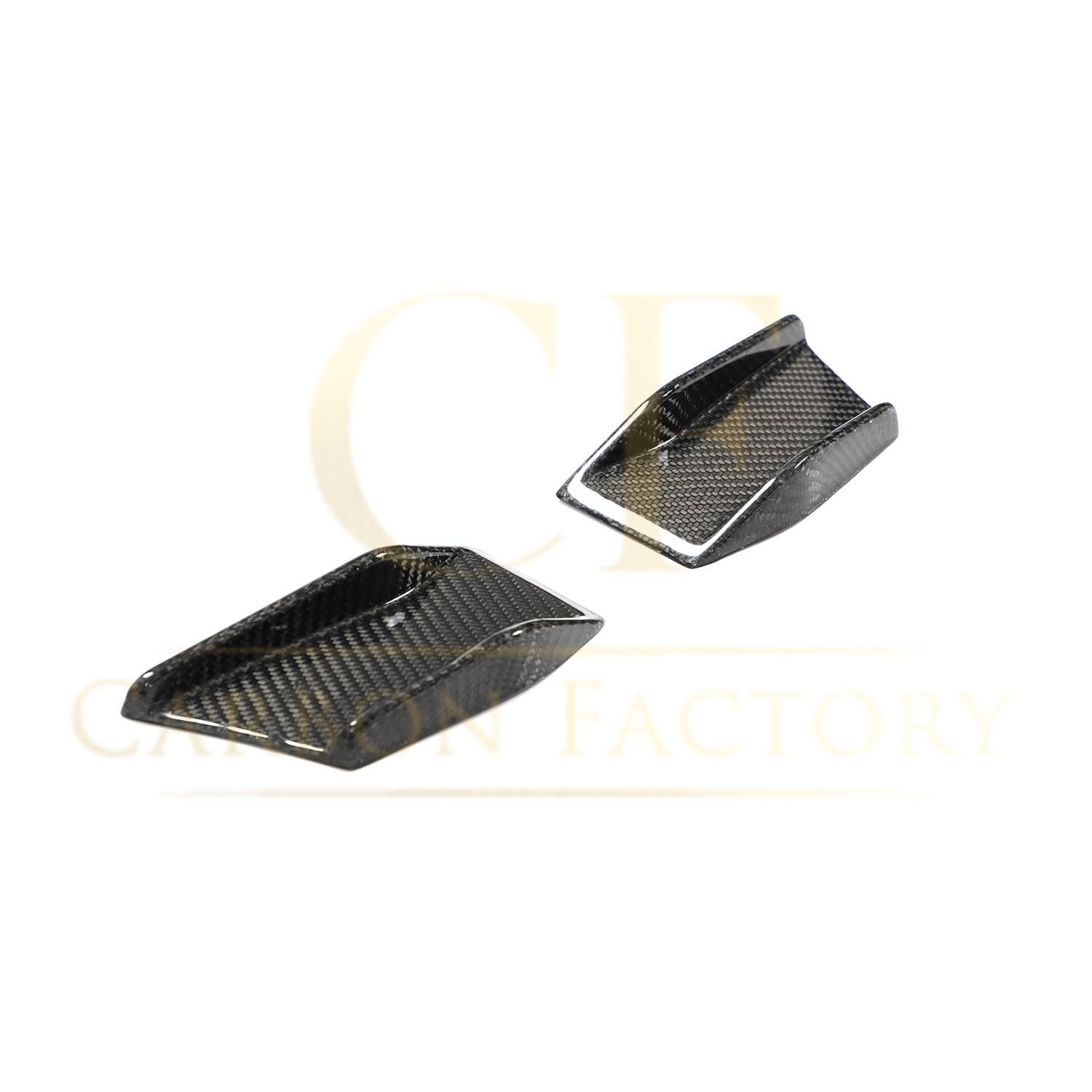 Carbon Fibre Front Bumper Canards for BMW 4 Series G22 G23 20-Present