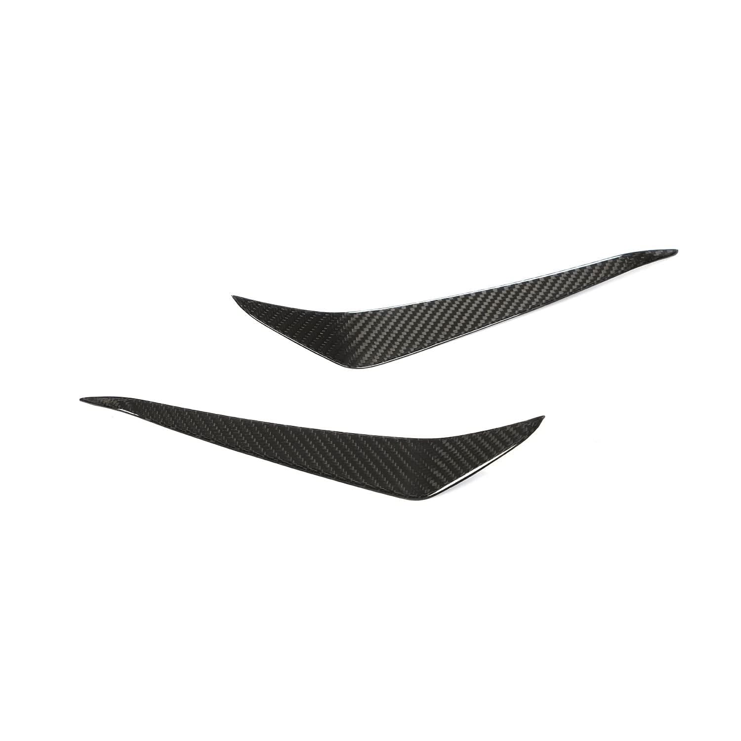 Carbon Fibre Front Bumper Canards for Porsche Boxster & Cayman 718 16-21