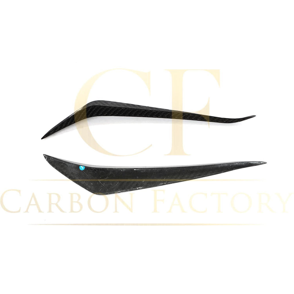 Carbon Fibre Front Bumper Canards for Porsche Boxster & Cayman 718 16-21