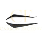 Carbon Fibre Front Bumper Canards for Porsche Boxster & Cayman 718 16-21
