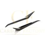 Carbon Fibre Front Bumper Canards for Porsche Boxster & Cayman 718 16-21