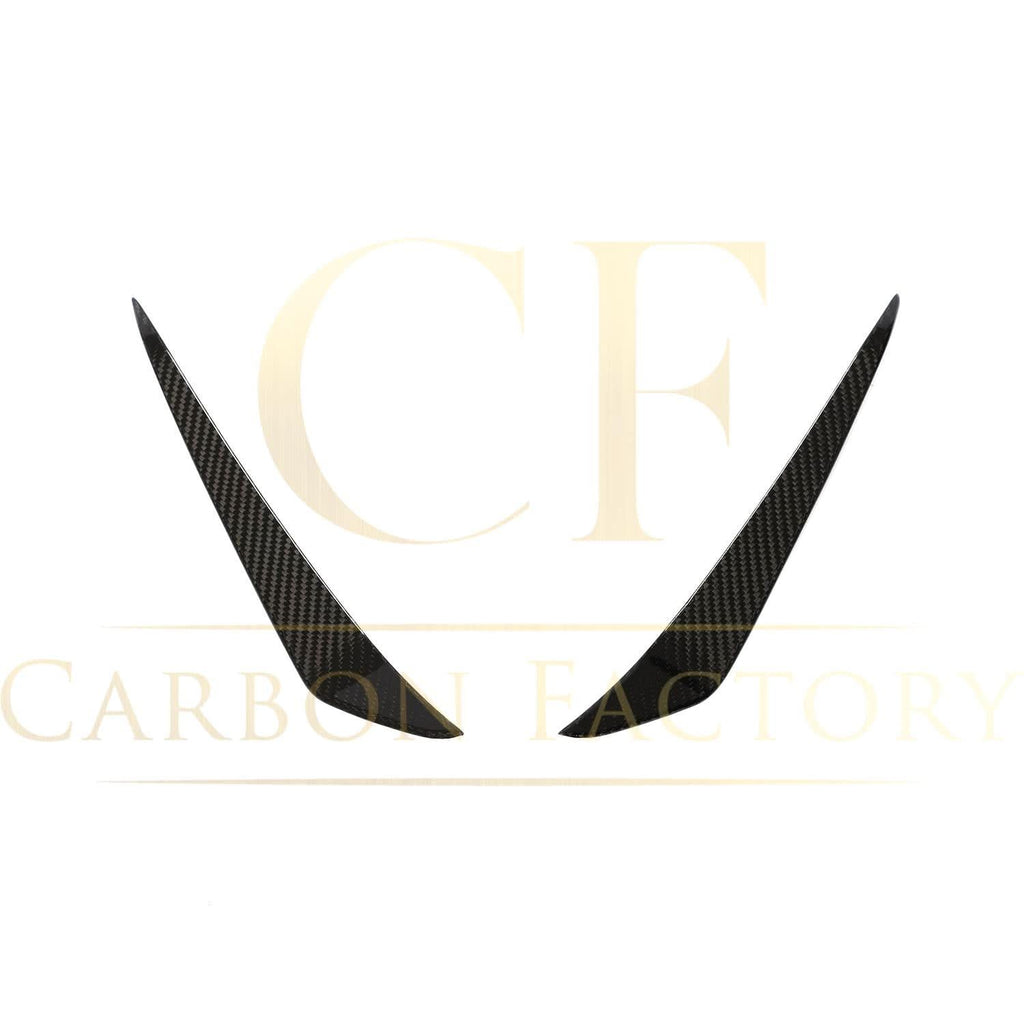 Carbon Fibre Front Bumper Canards for Porsche Boxster & Cayman 718 16-21
