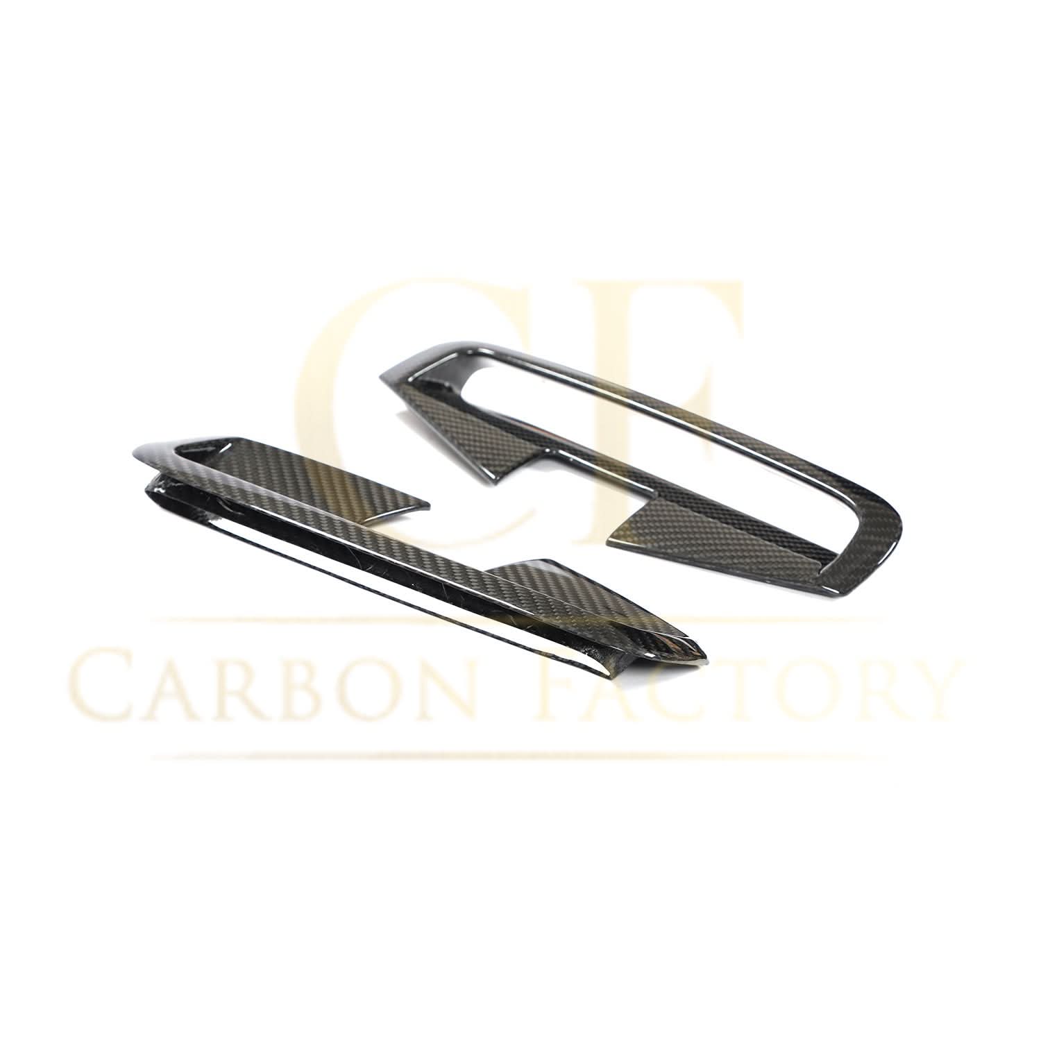 Carbon Fibre Front Bumper Side Trims for BMW 4 Series G22 G23 20-Present