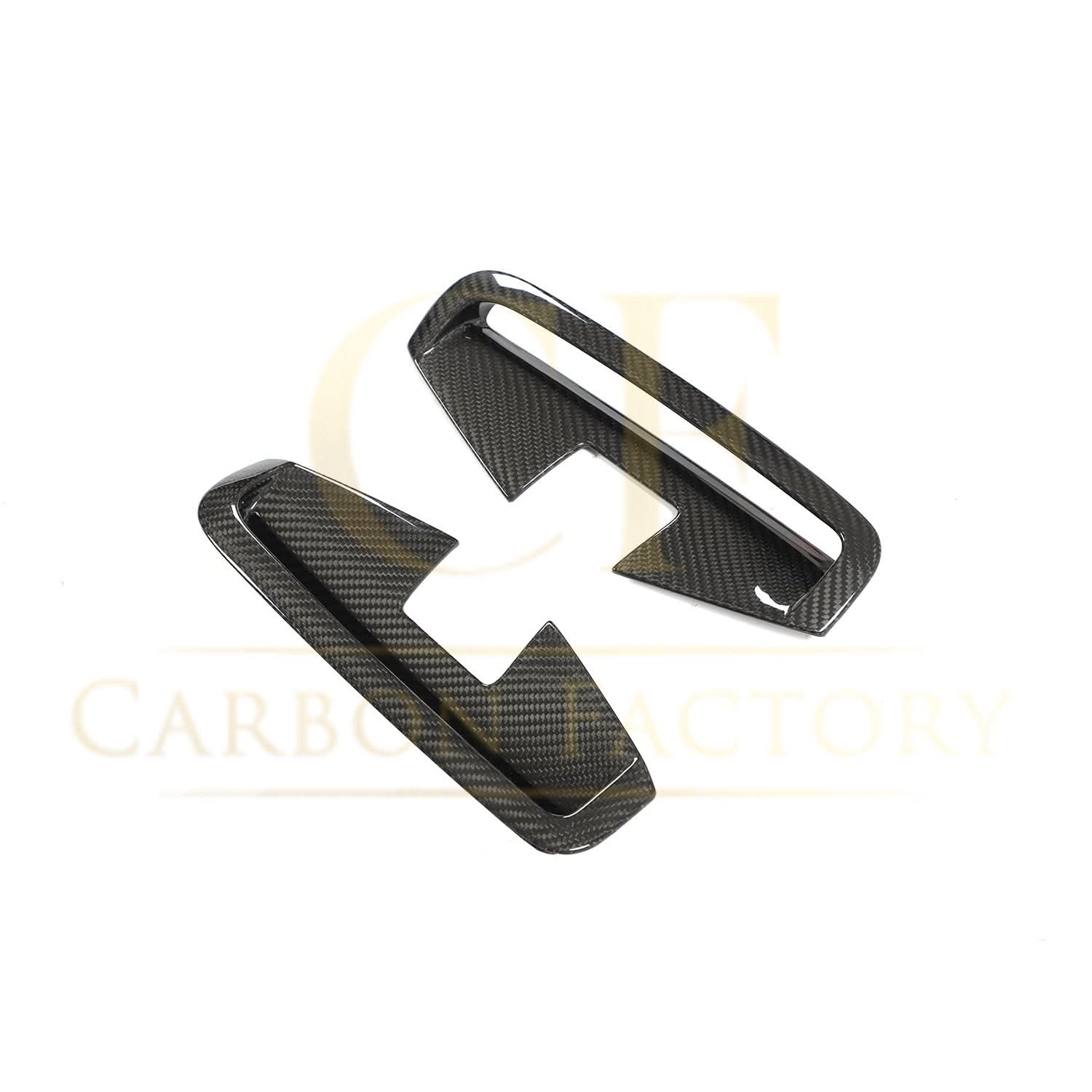 Carbon Fibre Front Bumper Side Trims for BMW 4 Series G22 G23 20-Present
