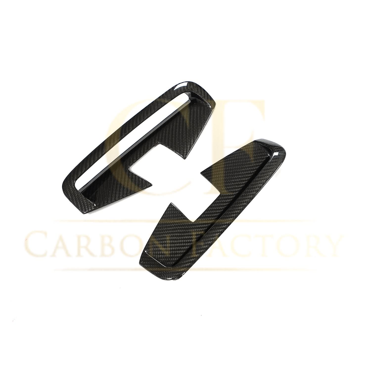 Carbon Fibre Front Bumper Side Trims for BMW 4 Series G22 G23 20-Present