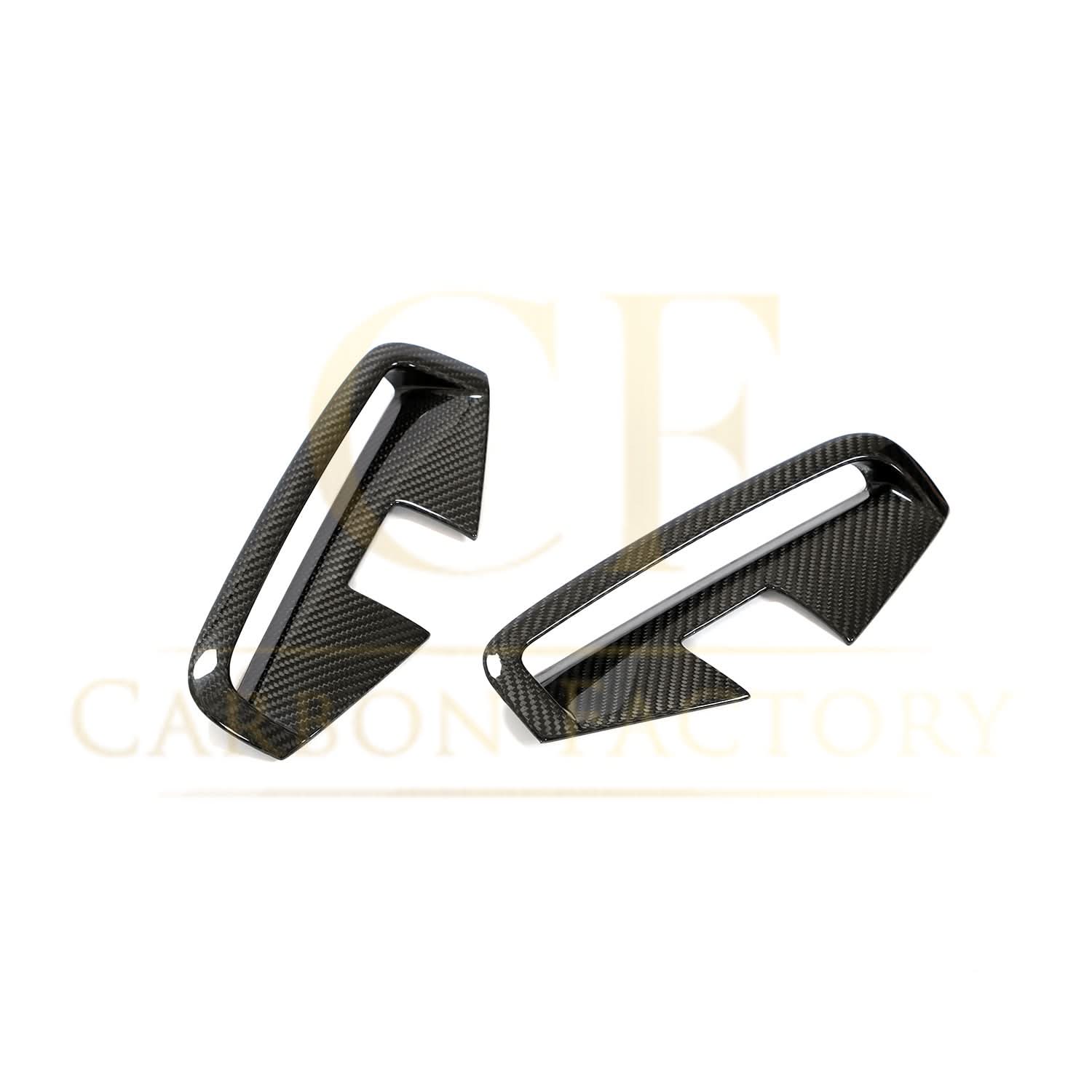 Carbon Fibre Front Bumper Side Trims for BMW 4 Series G22 G23 20-Present
