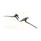 Carbon Fibre Front Bumper Trims for Audi 4K A7 S Line S7 19-22