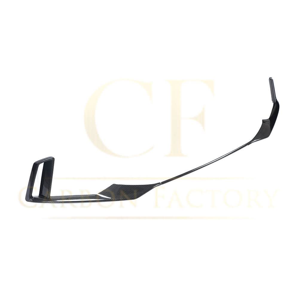 Carbon Fibre Front Bumper Trims for Audi 8V RS3 Saloon 17-20