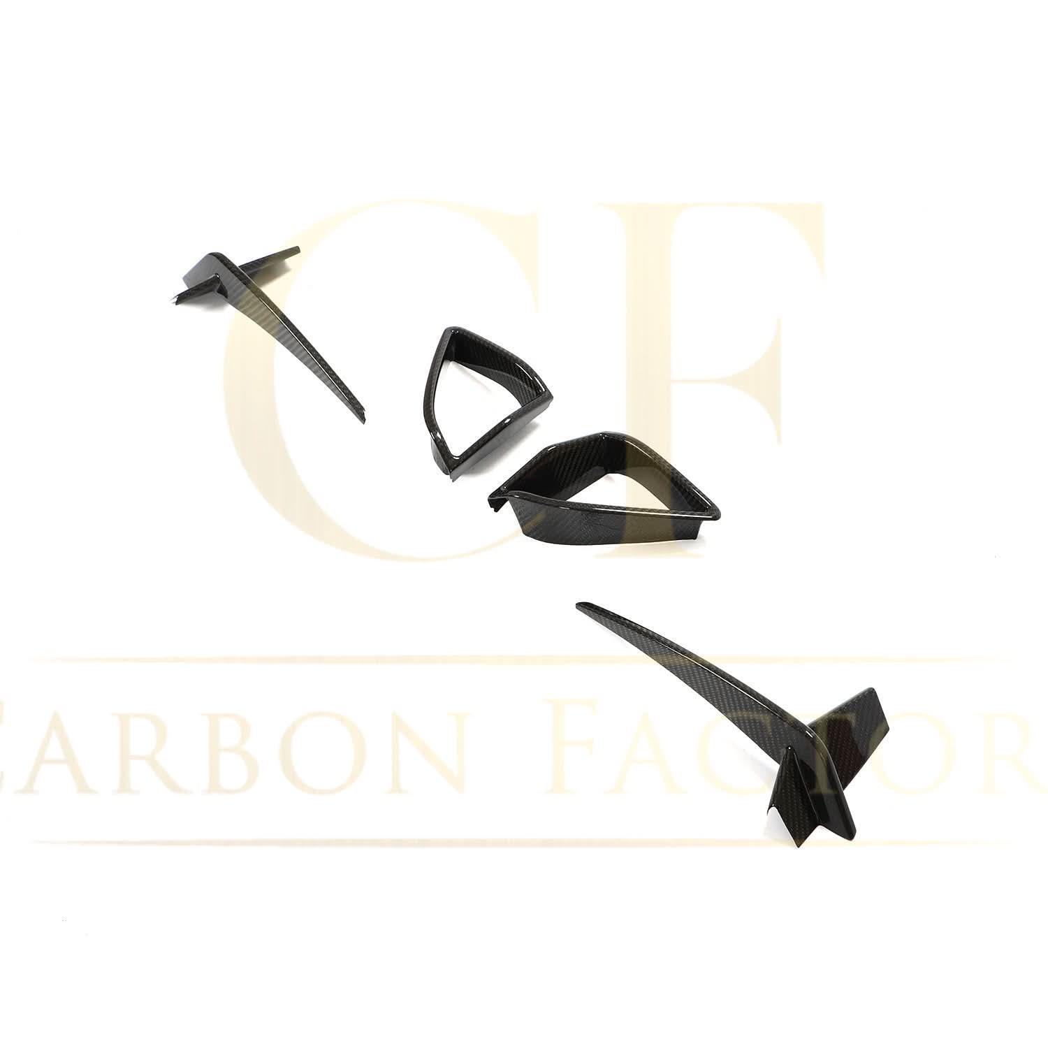 Carbon Fibre Front Bumper Trims for BMW G14 G15 G16 8 Series 18-21