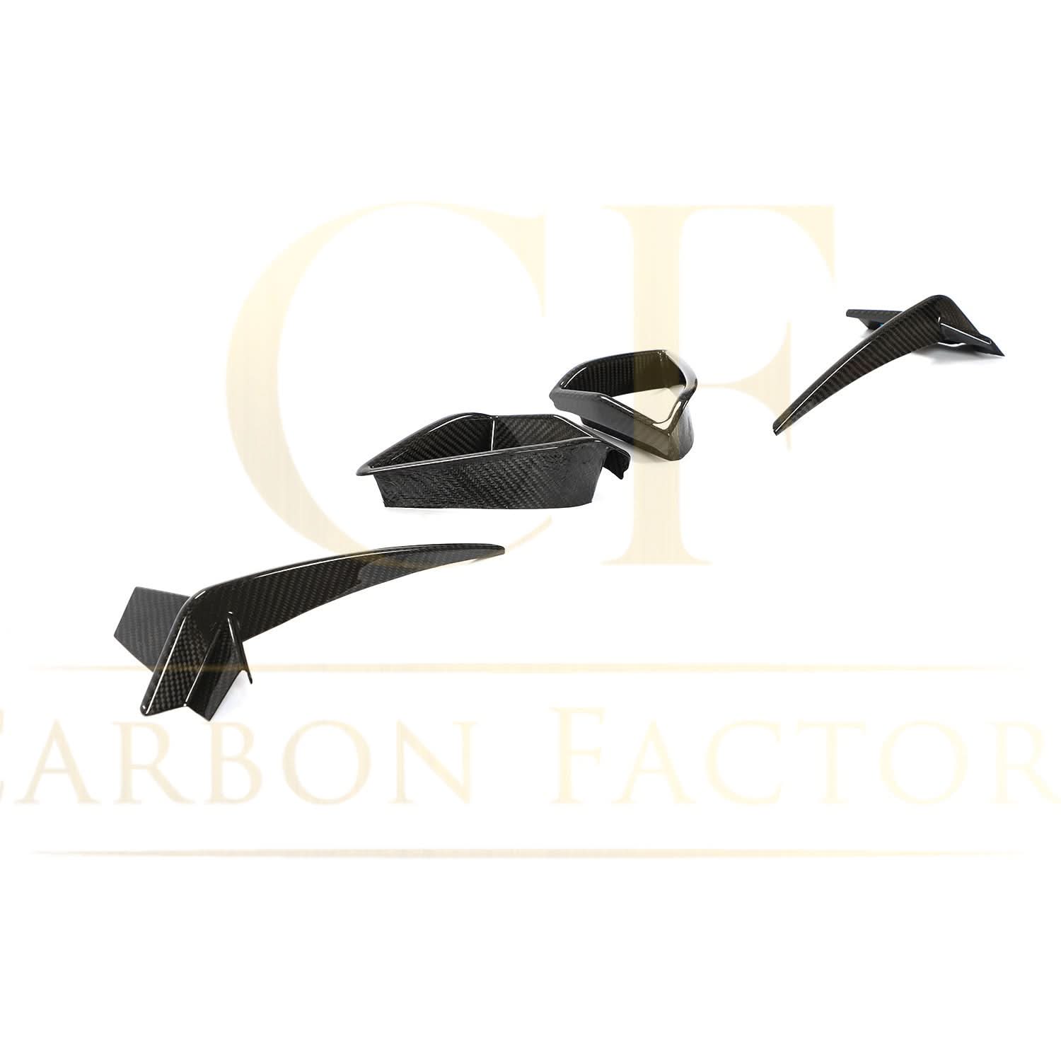 Carbon Fibre Front Bumper Trims for BMW G14 G15 G16 8 Series 18-21