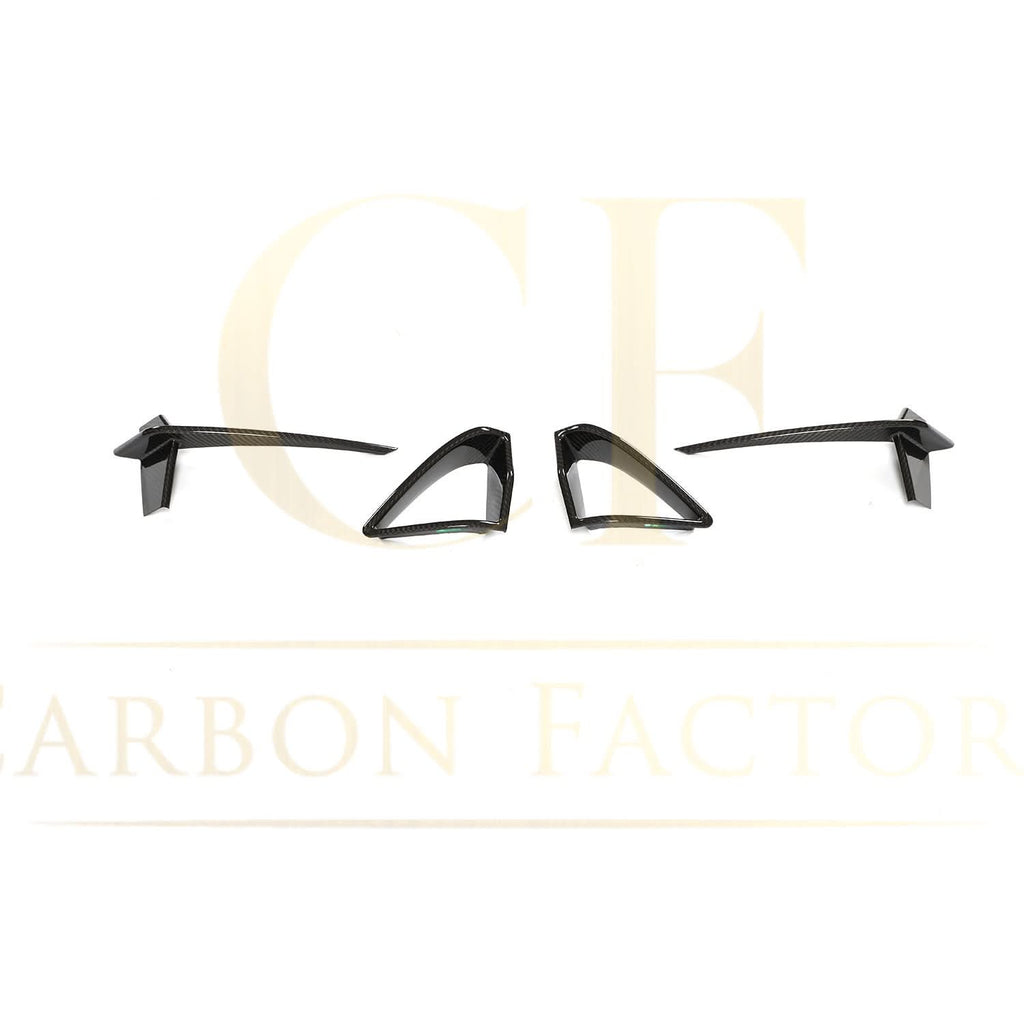 Carbon Fibre Front Bumper Trims for BMW G14 G15 G16 8 Series 18-21