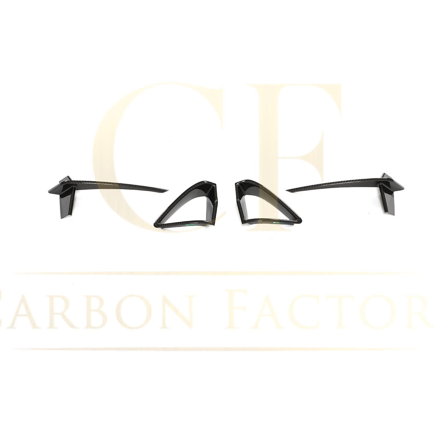 Carbon Fibre Front Bumper Trims for BMW G14 G15 G16 8 Series 18-21