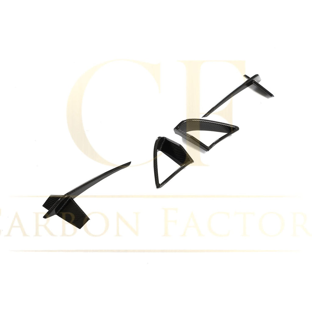 Carbon Fibre Front Bumper Trims for BMW G14 G15 G16 8 Series 18-21