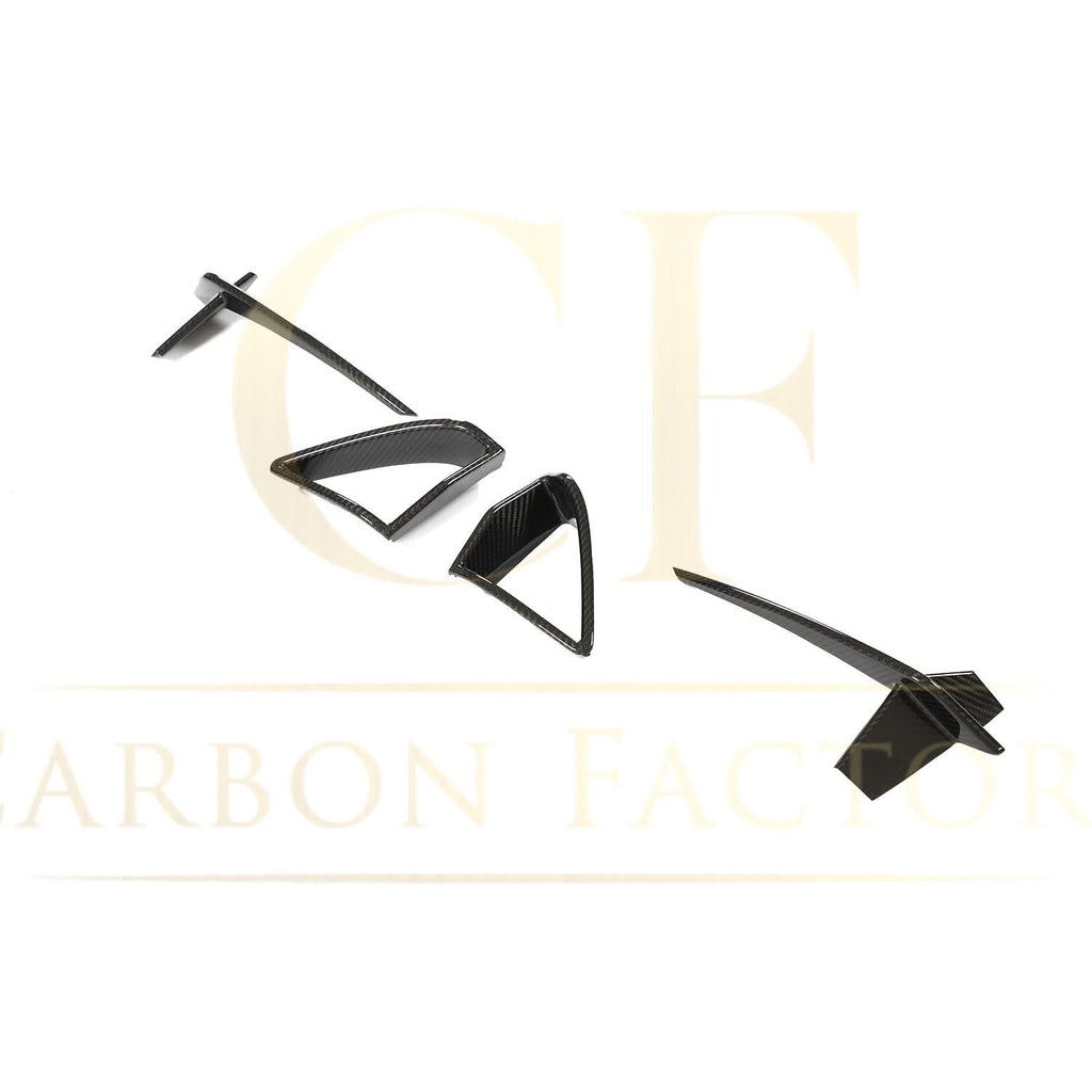 Carbon Fibre Front Bumper Trims for BMW G14 G15 G16 8 Series 18-21