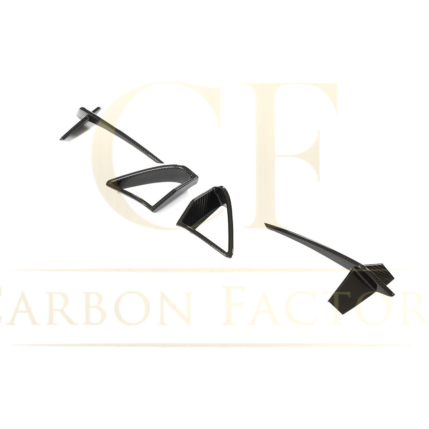 Carbon Fibre Front Bumper Trims for BMW G14 G15 G16 8 Series 18-21