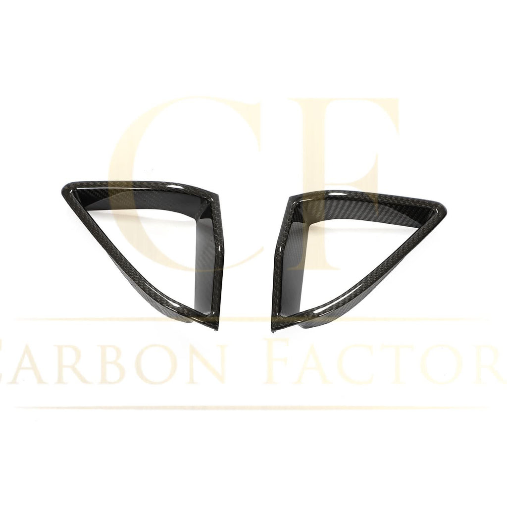 Carbon Fibre Front Bumper Trims for BMW G14 G15 G16 8 Series 18-21