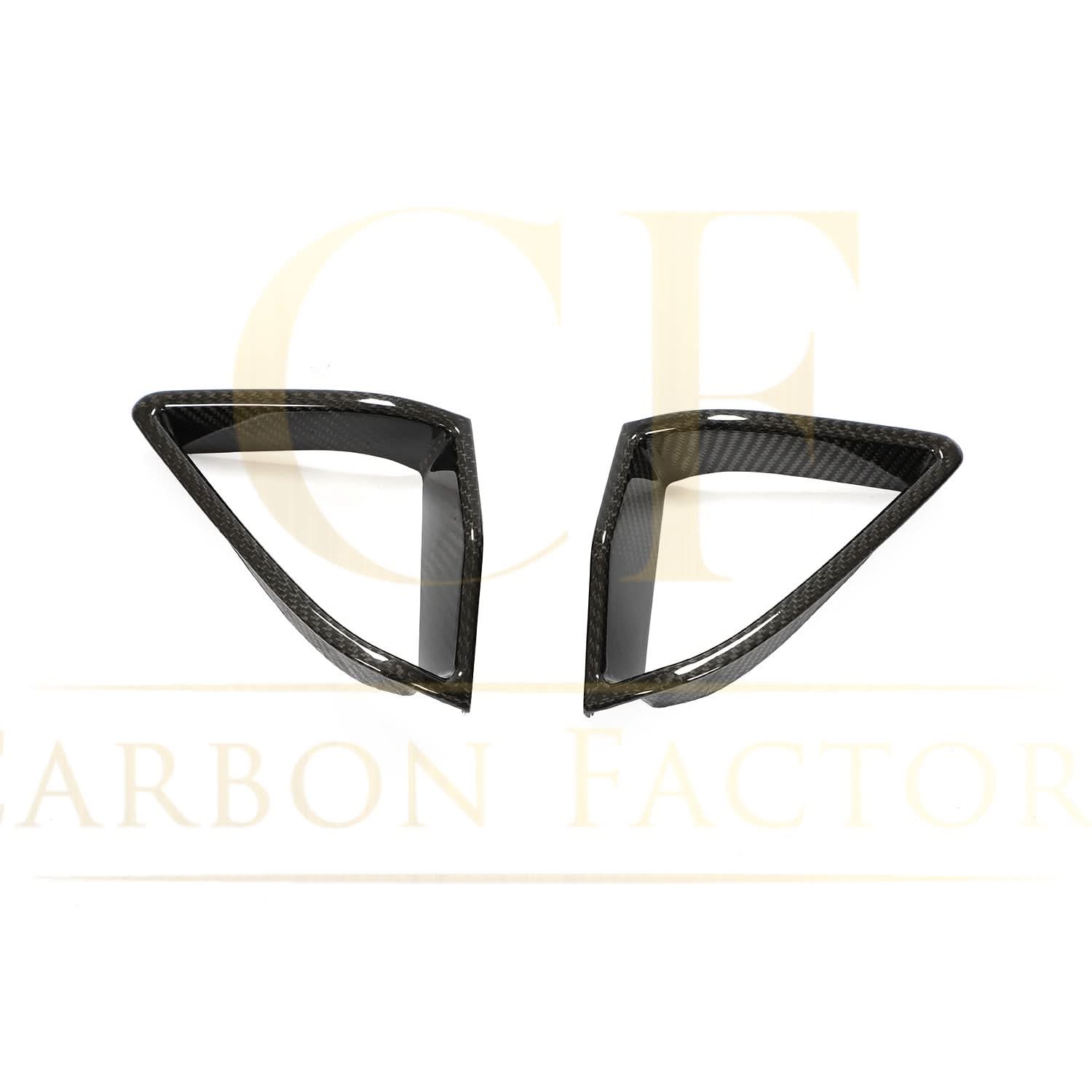 Carbon Fibre Front Bumper Trims for BMW G14 G15 G16 8 Series 18-21
