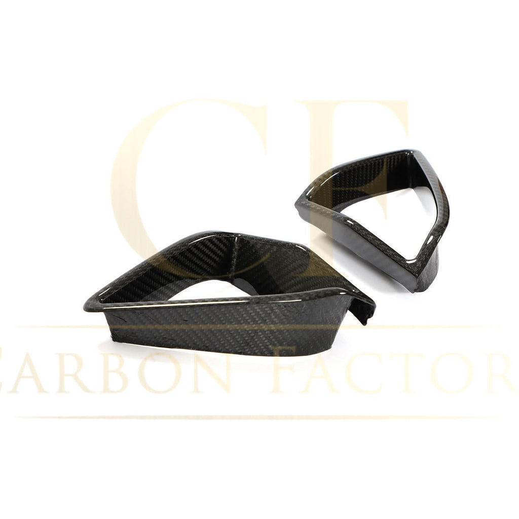 Carbon Fibre Front Bumper Trims for BMW G14 G15 G16 8 Series 18-21