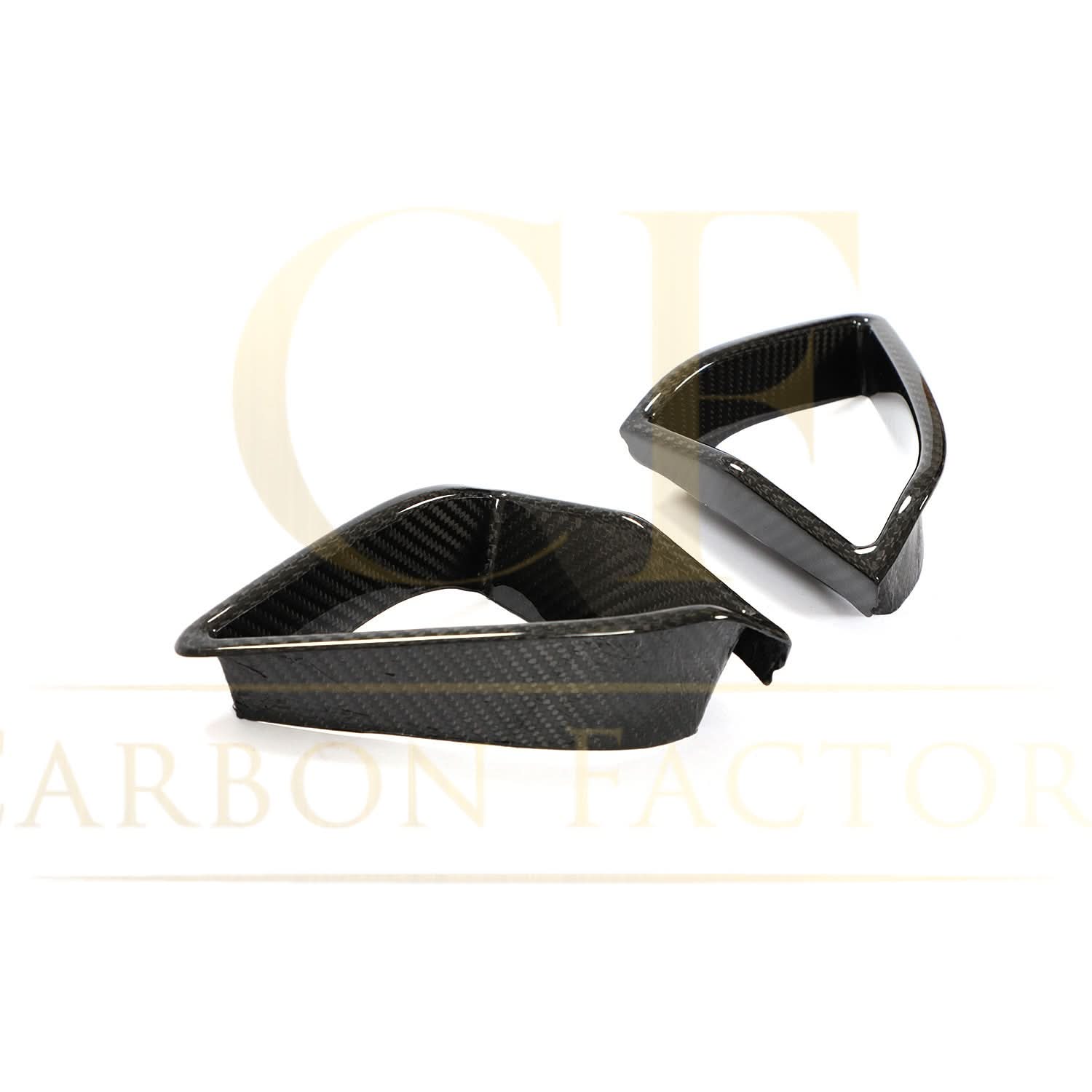 Carbon Fibre Front Bumper Trims for BMW G14 G15 G16 8 Series 18-21