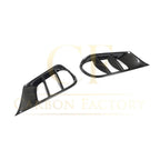Carbon Fibre Front Bumper Trims for Mercedes Benz W212 E Class 14-17