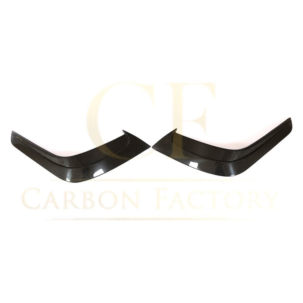 Carbon Fibre Front Bumper Trims for Mercedes Benz W292 GLE Coupe 16-19
