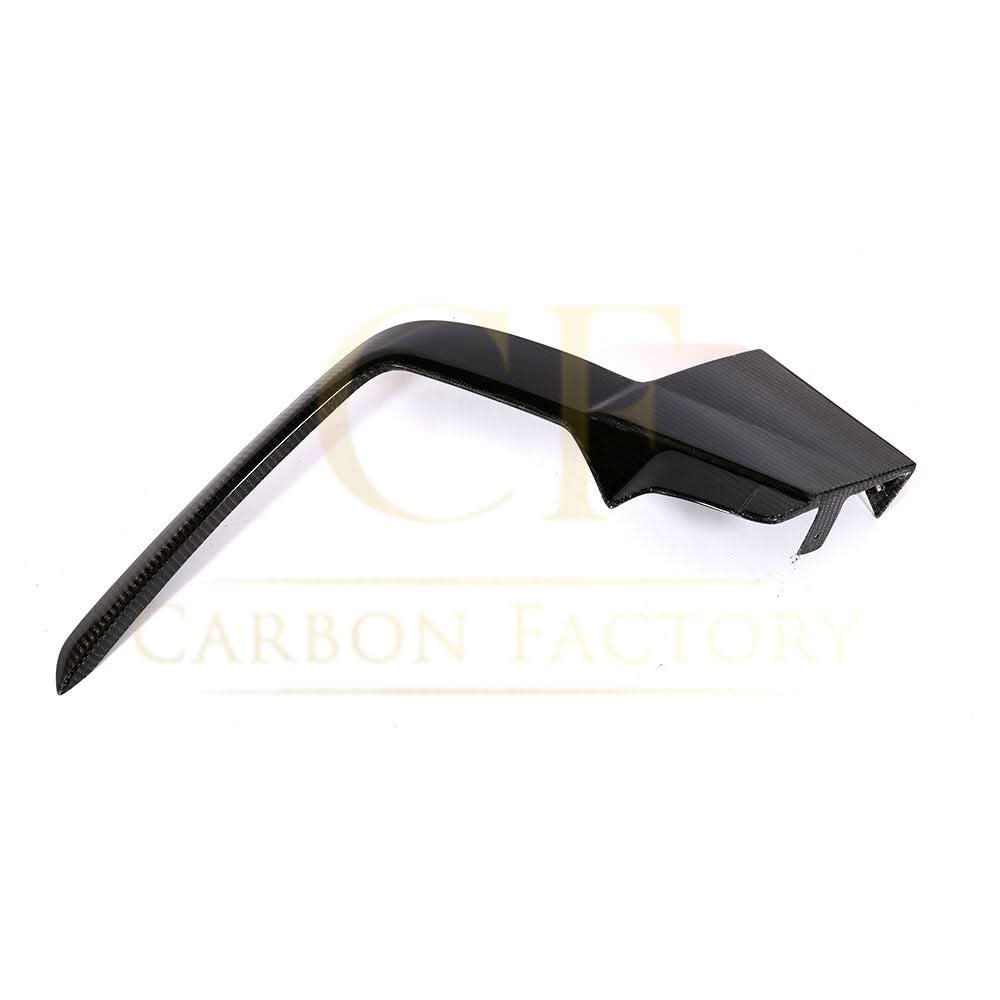 Carbon Fibre Front Bumper Trims for VW Golf MK7.5 R 18-20