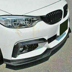 Carbon Fibre Front Bumper Upper Trims for BMW 4 Series F32 F33 F36 2014-2020