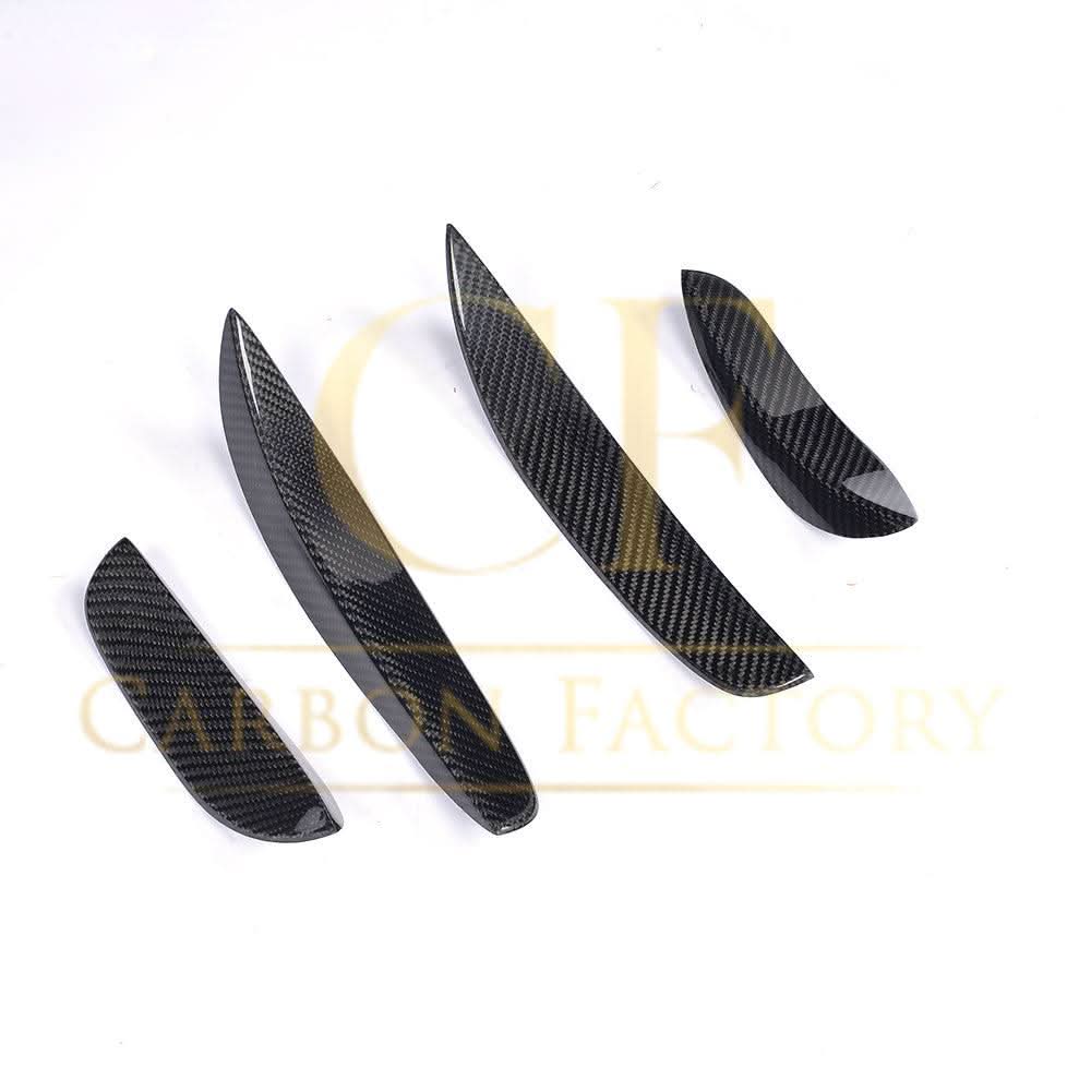 Carbon Fibre Front Canard Sets (4 Pieces) for Mercedes W205 C63 15-18