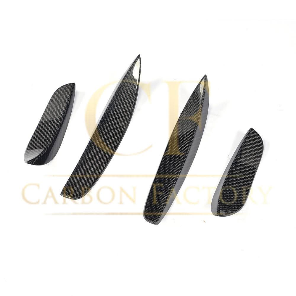 Carbon Fibre Front Canard Sets (4 Pieces) for Mercedes W205 C63 15-18