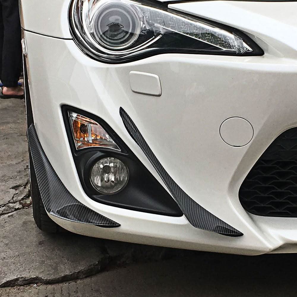 Carbon Fibre Front Canards for Toyota GT86 12-20