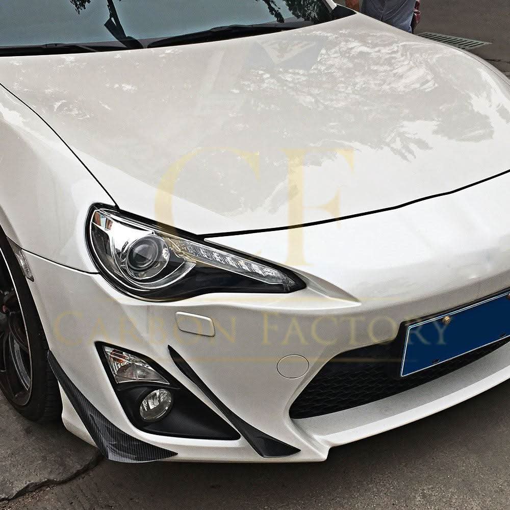 Carbon Fibre Front Canards for Toyota GT86 12-20