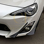 Carbon Fibre Front Canards for Toyota GT86 12-20