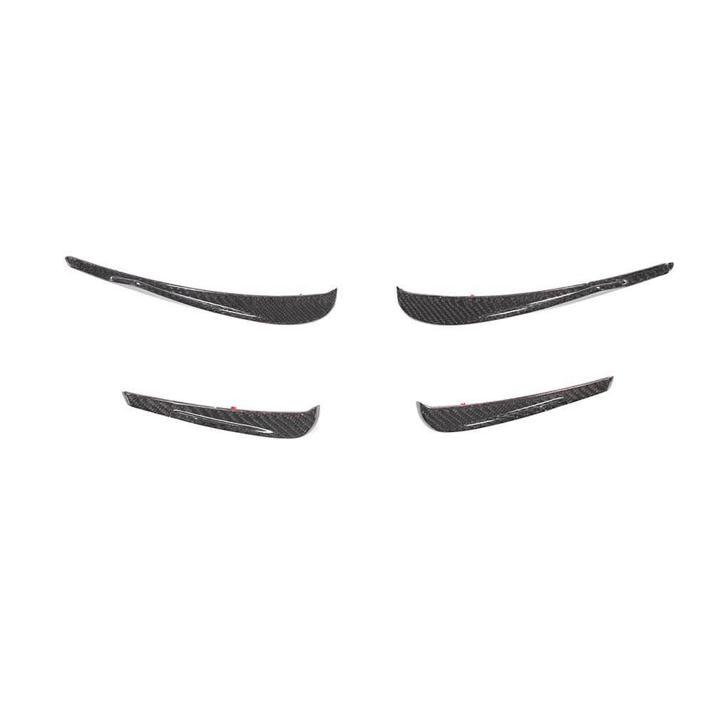 Carbon Fibre Front Canards Set for BMW F06 F12 F13 M6 11-18