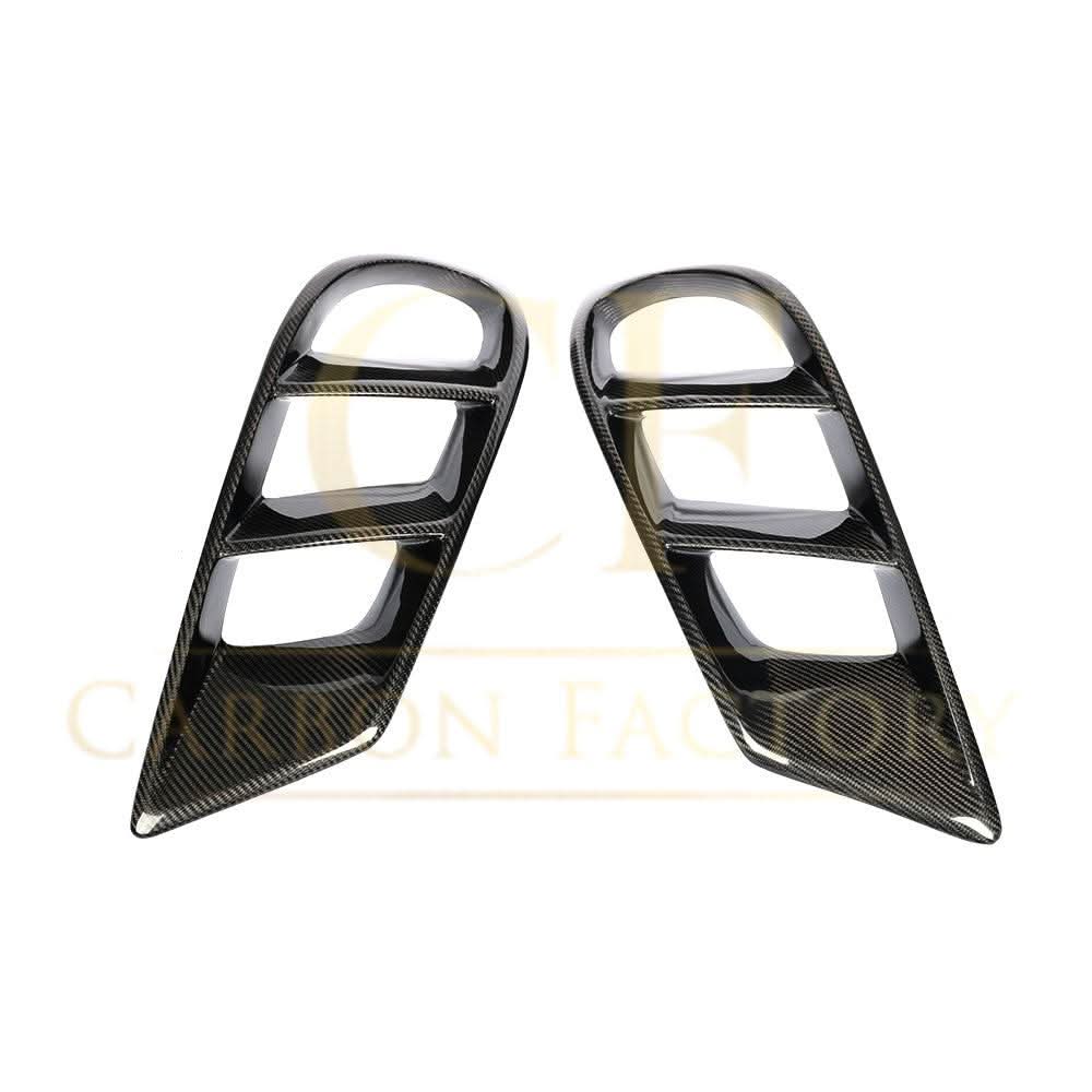 Carbon Fibre Front Fog Light Trims for Mercedes C218 CLS 15-18