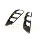 Carbon Fibre Front Fog Light Trims for Mercedes C218 CLS 15-18
