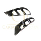 Carbon Fibre Front Fog Light Trims for Mercedes C218 CLS 15-18