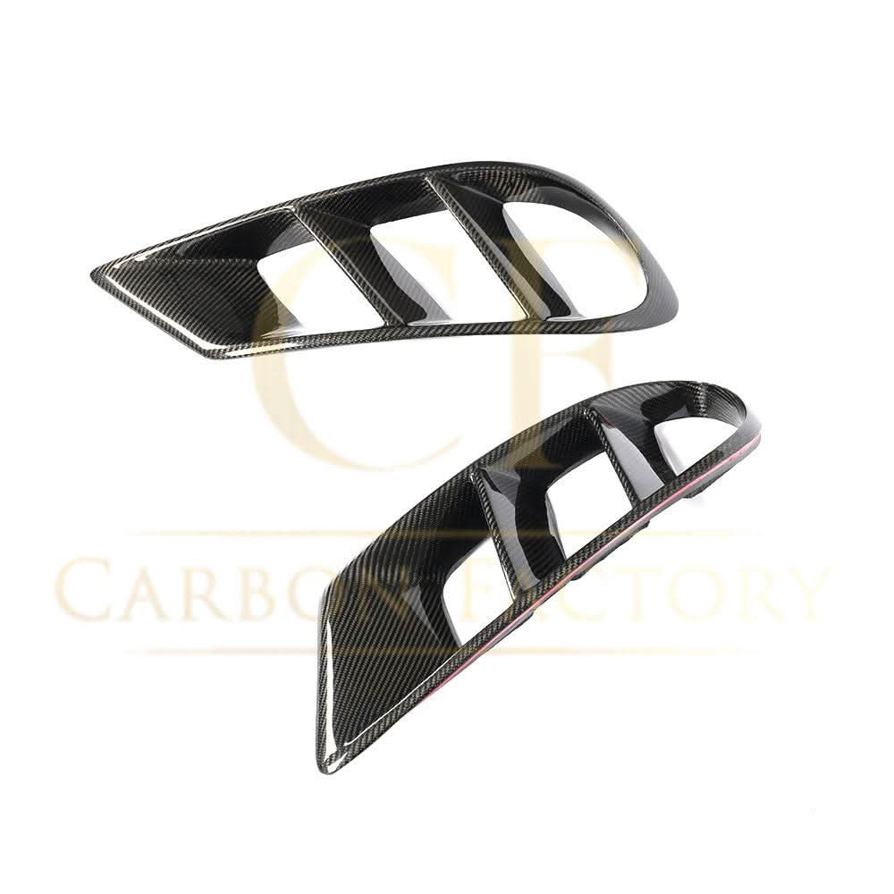 Carbon Fibre Front Fog Light Trims for Mercedes C218 CLS 15-18
