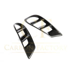 Carbon Fibre Front Fog Light Trims for Mercedes C218 CLS 15-18