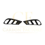 Carbon Fibre Front Fog Light Trims for Mercedes C218 CLS 15-18