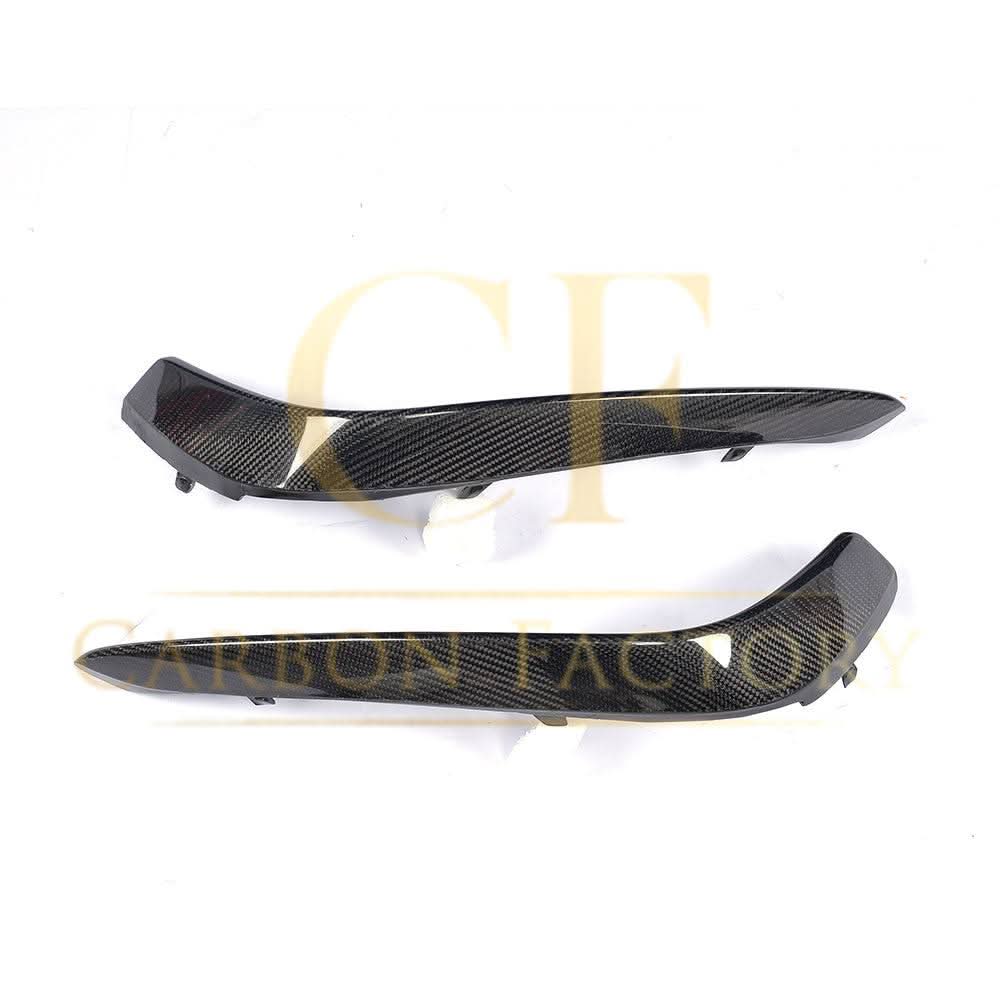 Carbon Fibre Front Fog Trims (2 Pieces) for Mercedes W205 C63 15-18