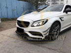 Carbon Fibre Front Fog Trims (2 Pieces) for Mercedes W205 C63 15-18